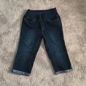 Maternity Jean capris size small
